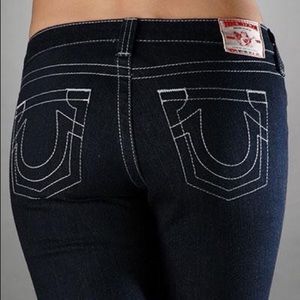 TRUE RELIGION Rockstar Stella Skinny Jeans 30